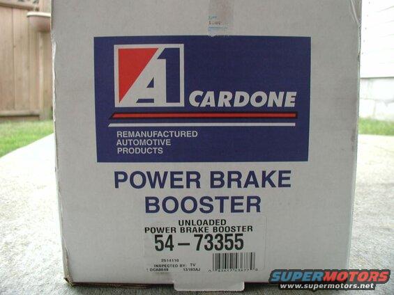 Cardone booster #54-73355.