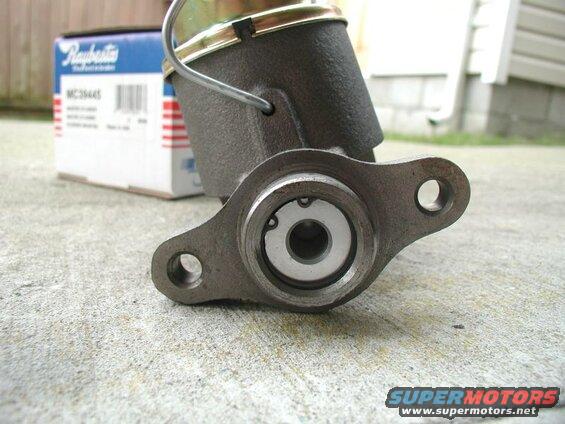 Master cylinder with Raybestos box in background