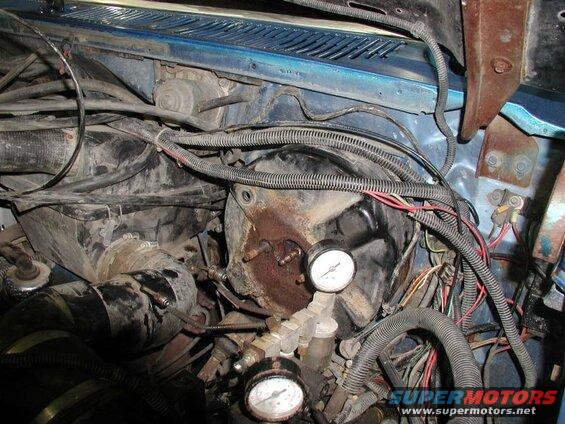 Remove the master cylinder.