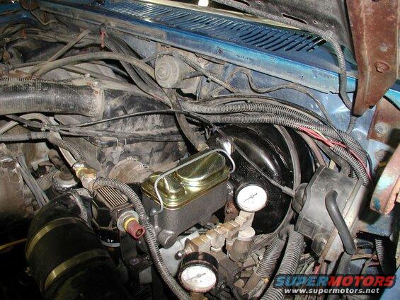 Booster/Master Cylinder Swap (F-350)