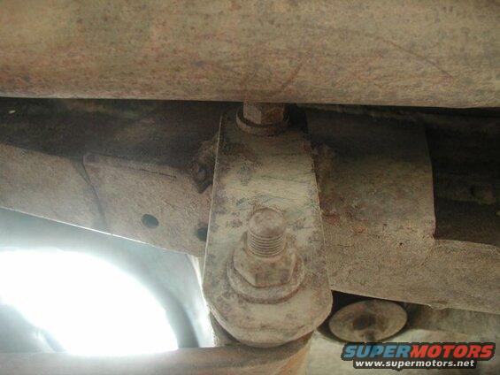 I was doing a visual inspcection on the Bronco and noticed three cracks in the right frame rail, and two cracks in the left rail.