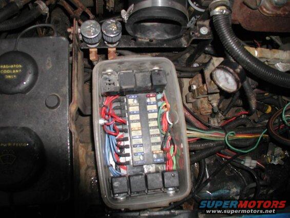 The container also allowed for 8 relays.