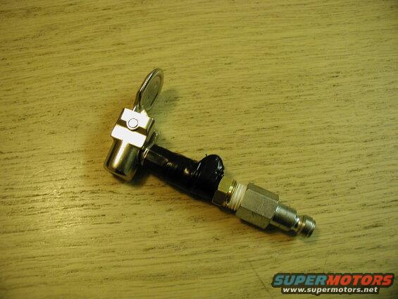 For airing up, a chuck end from a Viair #00041 Tire Inflation Gun.