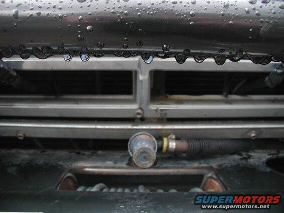 Front coupler with cover on.