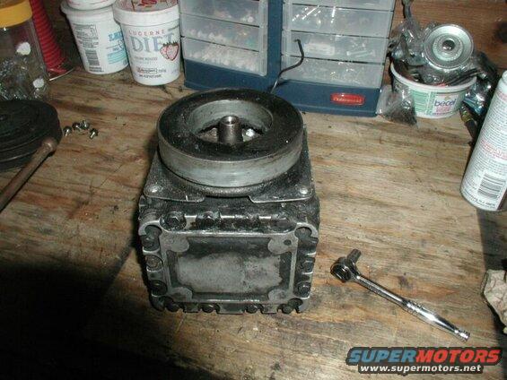 Re-install the clutch.