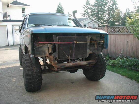 I used a bungee cord to keep the fender sitting close to where it should be.
