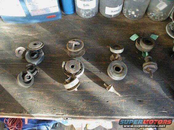 All the old mounts from the right side.
