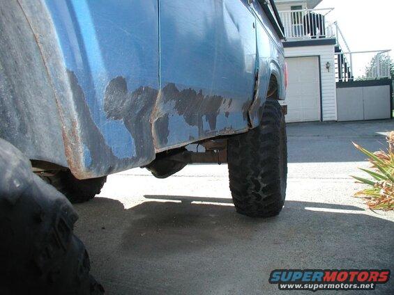 Removed the left rock slider.