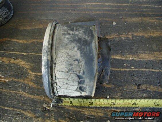 Upper bushing; 2".