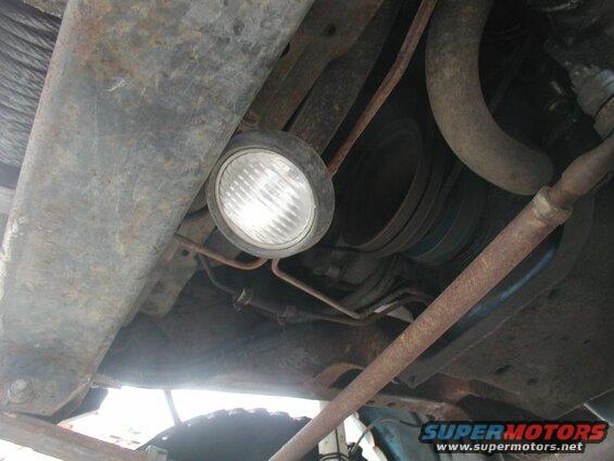 Tractor lamp (front).