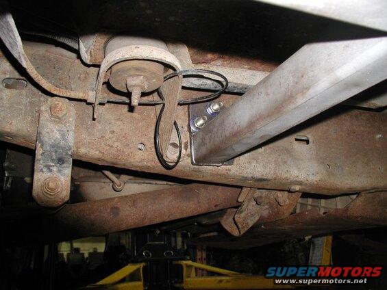 Front mount.