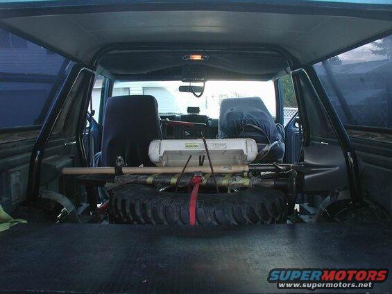 Dry fit in the truck.