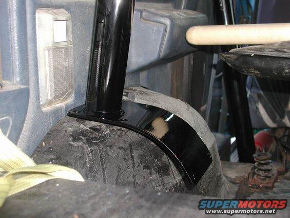 Dry fit in the truck - looks like the base plate will need some massaging.