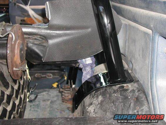 Dry fit in the truck - looks like the base plate will need some massaging.