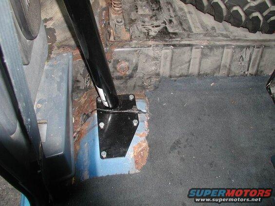 All bolted in.