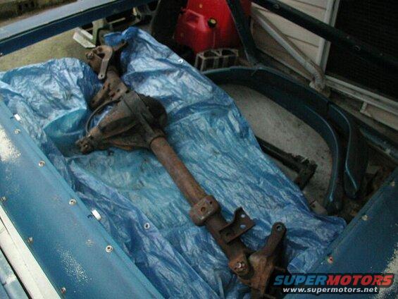 The donor D44 axle.