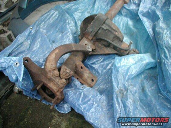 It came without the brakes, spindles and shafts.