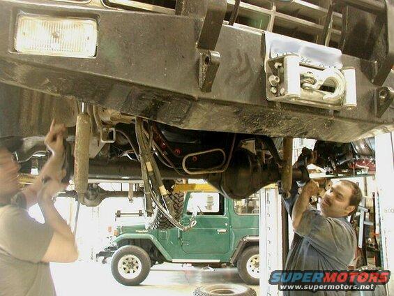 The new suspension. Hope it holds up!