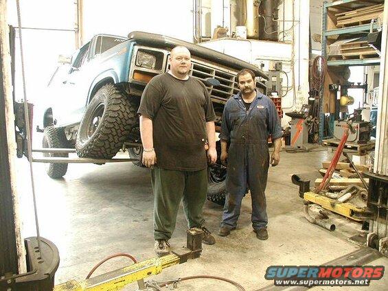 Me (left) and Doug.