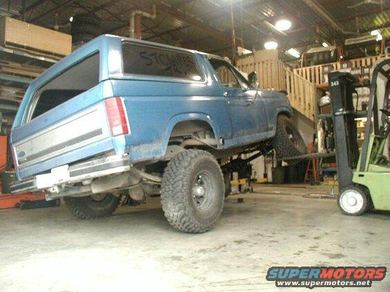 Rear is fine too.