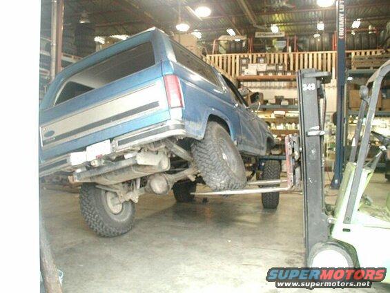 Again, the rear is fine.