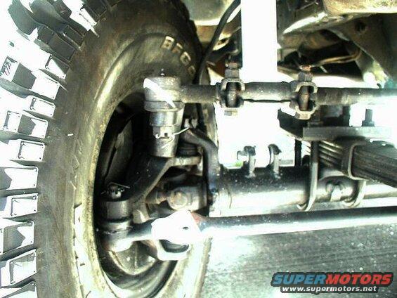 Right tie rod end.