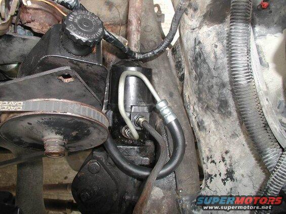 I used the van pressure hose, but re-shaped it to my liking.