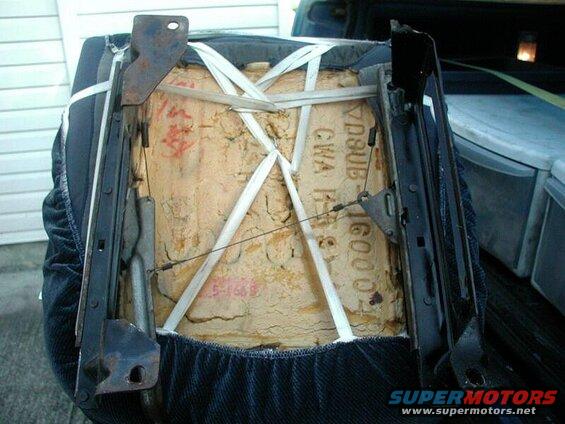 Drivers seat linkage configuration.
