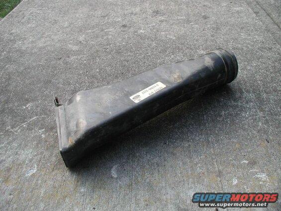 This is part of the factory intake This tube was mounted next to the radiator.