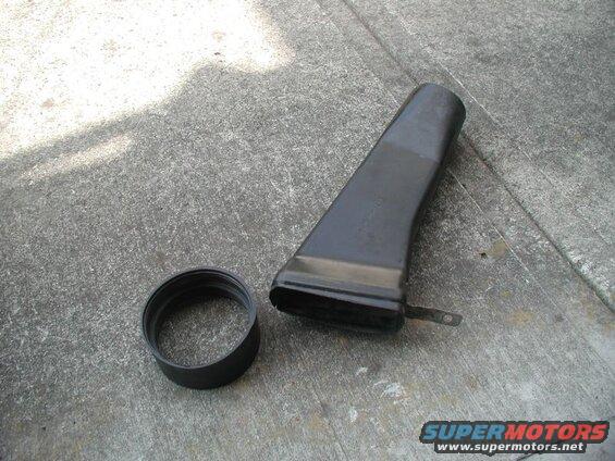 The rubber and the tube that are about to become one.