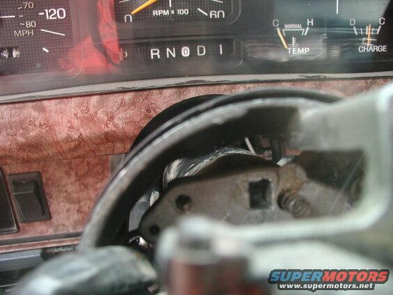 Not knowing how long it was, I tried to drive it out the other side, but it bottomed out.