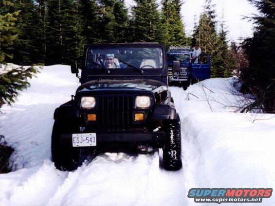 A little bit of snow.