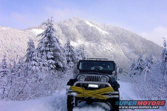 This is typical of the scenery you get to see in the winter.