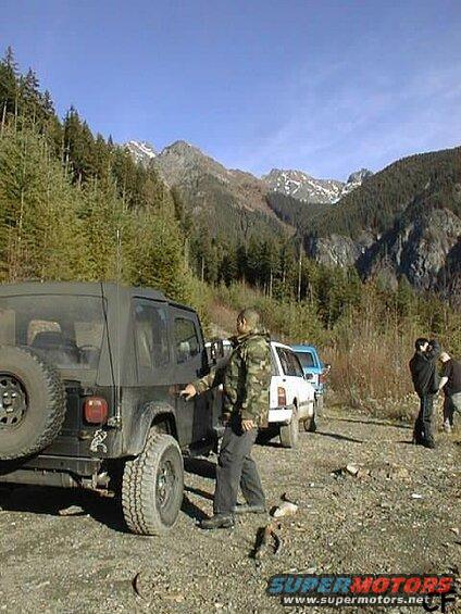 We stopped for a quick scenery break.