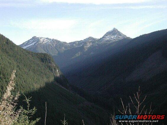 Looking North East. I believe this is either Williams Peak or Goetz Peak.