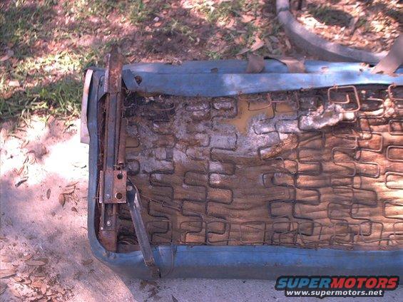 Driver side underneath.