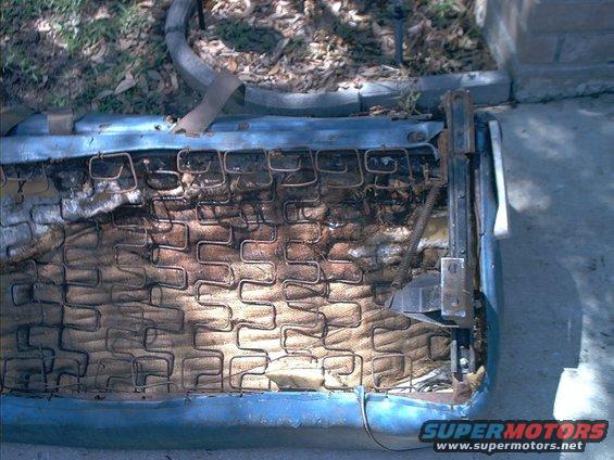 Passenger side underneath.