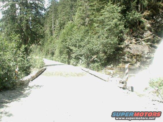 Wet bridge.