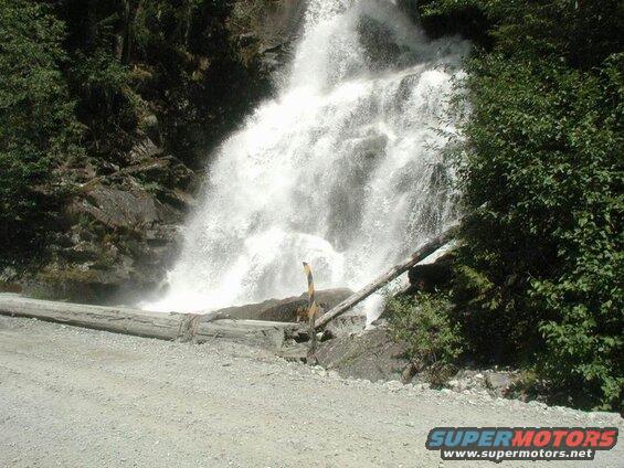 This creek was roaring.
