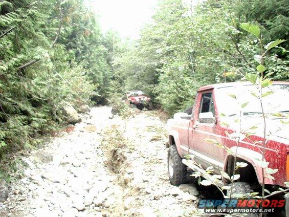 Further up the trail.