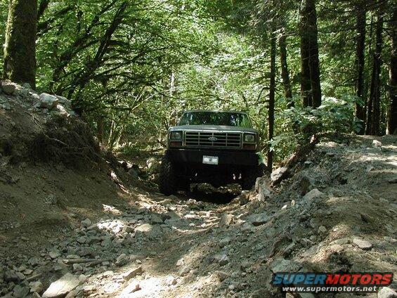 Coming out of Davis Lake cont'd.....