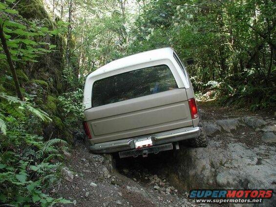He's wedged in there pretty good.