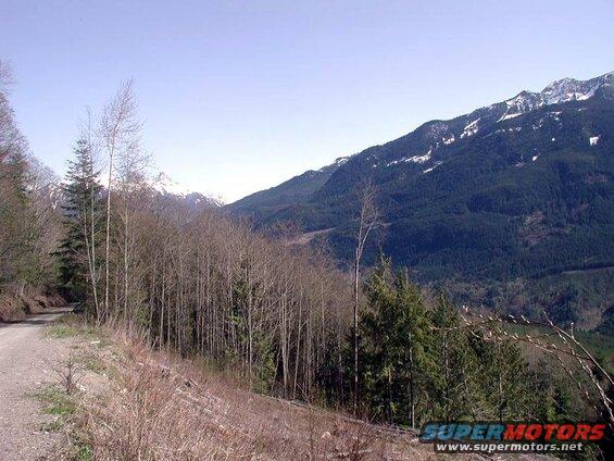 View from the Chilliwack Bench FSR.