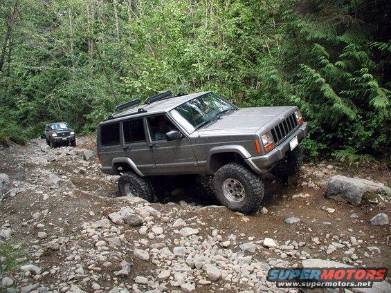 Just before the V-rock heading up to Sunrise Lake.