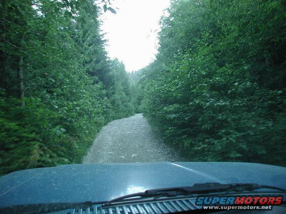 Heading up Margret Creek Pass.