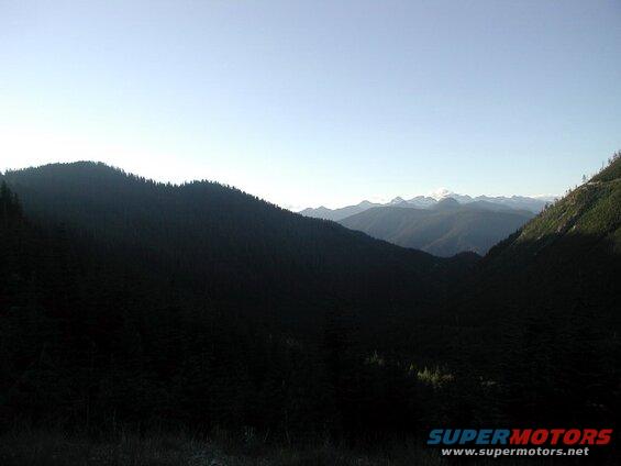 The summit of Margret Creek Pass.