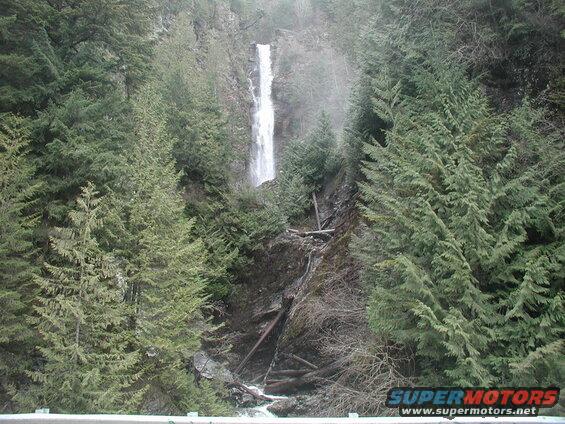 Waterfall in a forest