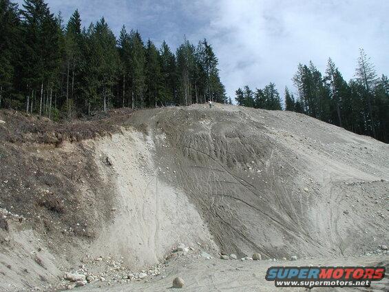 Playing in one of the many gravel pits.