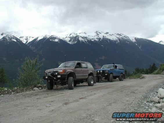 A few KM up the Hurley River FSR.