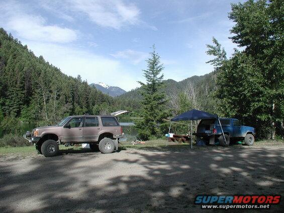 We spent the first night at Carol Lake.